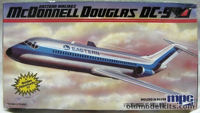 MPC 1/144 Douglas DC-9-30 Eastern Airlines - Bagged - (DC-9), 1-4703 plastic model kit